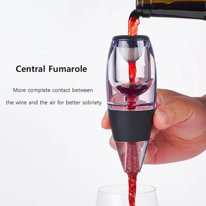 Wine Aerator Set with Filter and Pourer for Home Bar