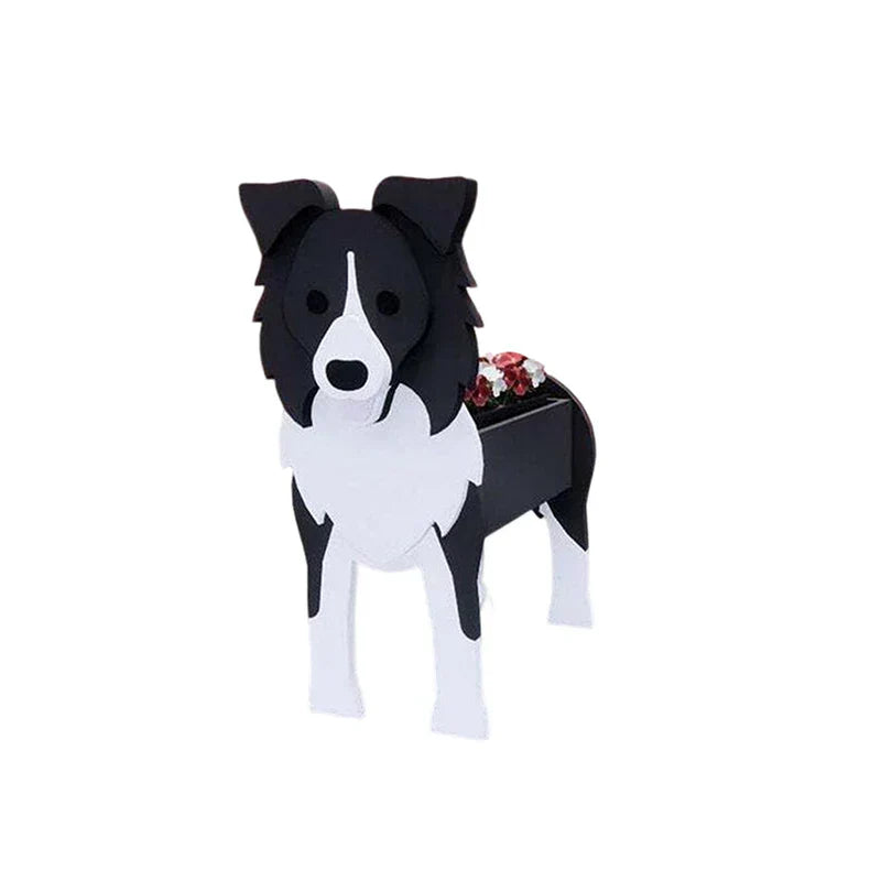 Cute Dog Planter Pot - Fun Animal Flower Holder