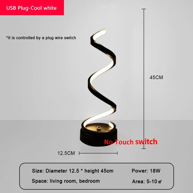 Stylish LED Desk Lamp with Eye Care