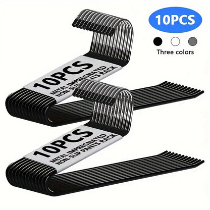 Slim Metal Closet Hangers with Rust Proof Coating