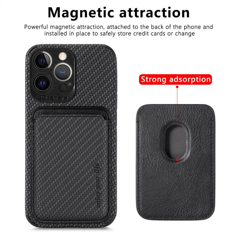 Thin MagSafe iPhone Wallet Case with Card Holder - Cofik