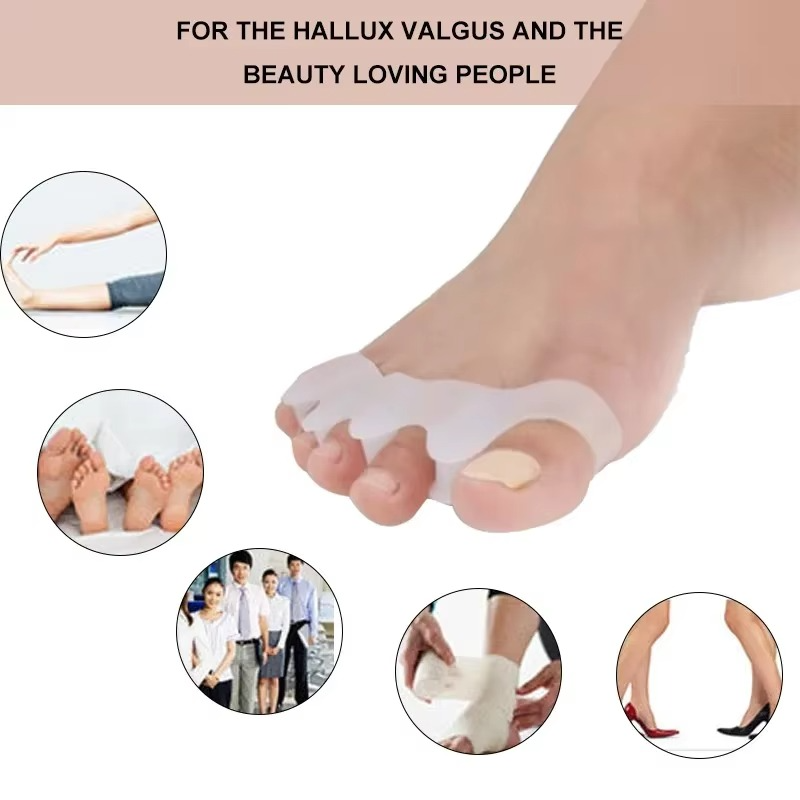 Gel Toe Spacers for Bunion Pain Relief and Comfort