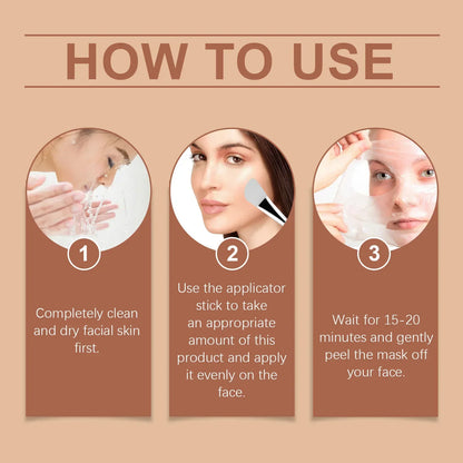 Natural Korean Face Collagen Glow Mask