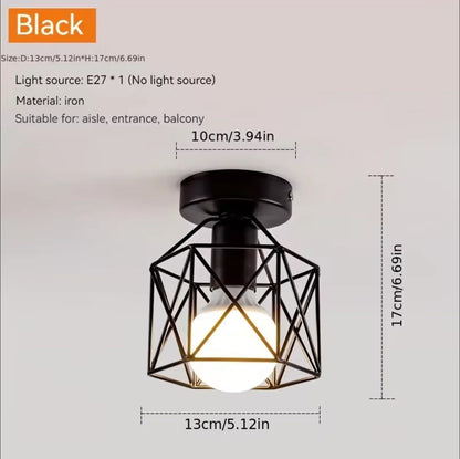 Bright Round LED Ceiling Lamp Flush Mount Light Fixture - Cofik