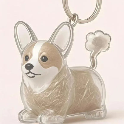 Clear Fur Pet ID Tag
