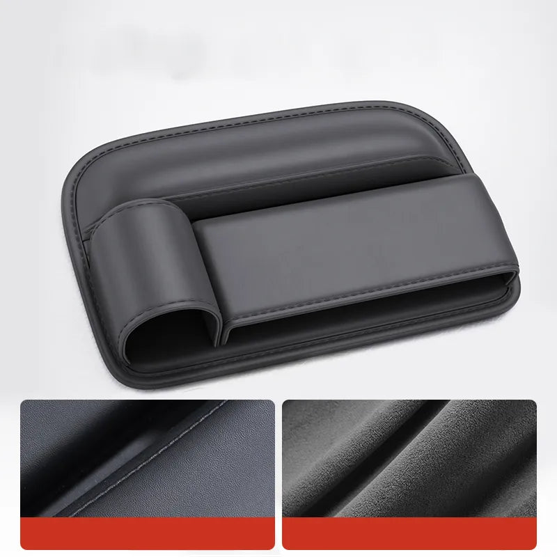 Car Storage Leather Console Cup Holder Organizer