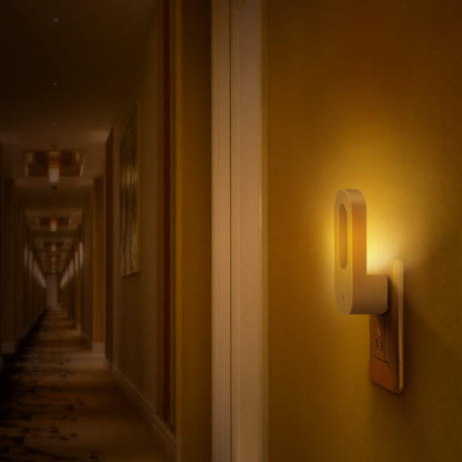 Automatic LED Nightlight Energy Saving Plug Socket