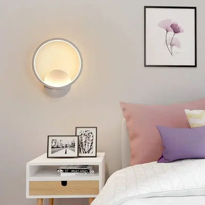 Simple LED Wall Light | Round Square Sconce