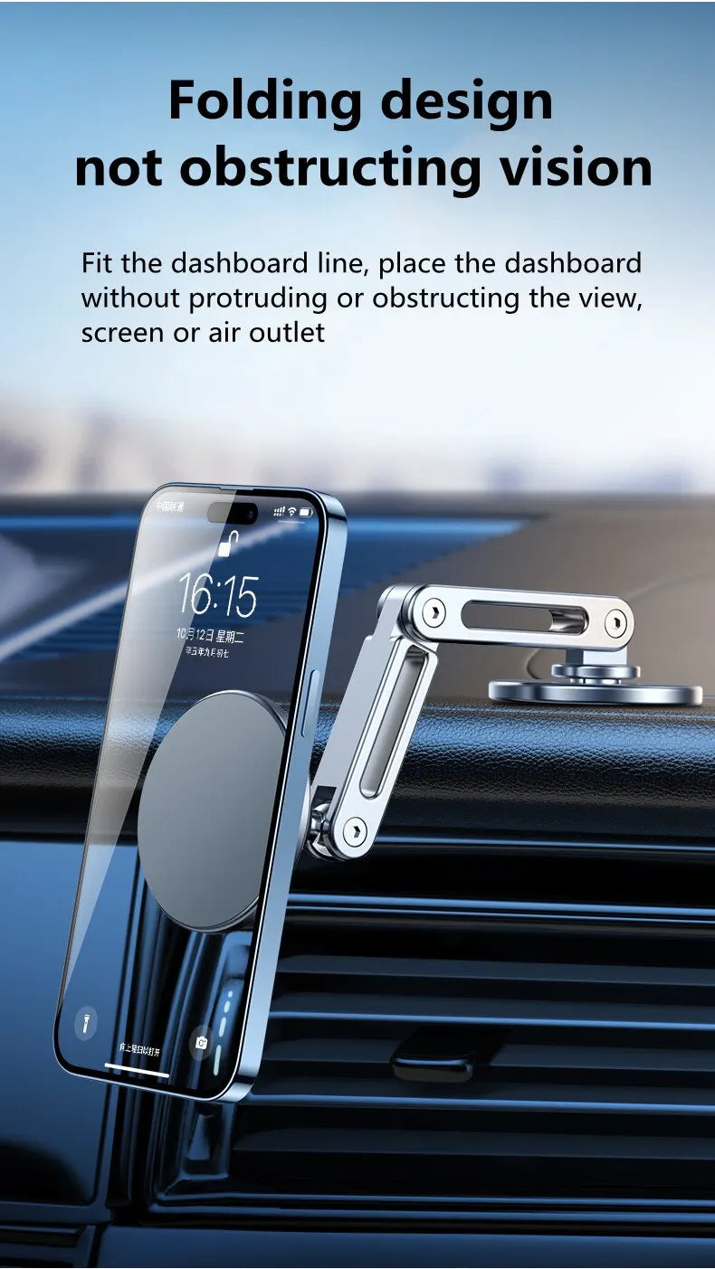 Flexible 360 Phone Mount with Strong Magnet