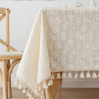 Colorful Patterned Table Cover