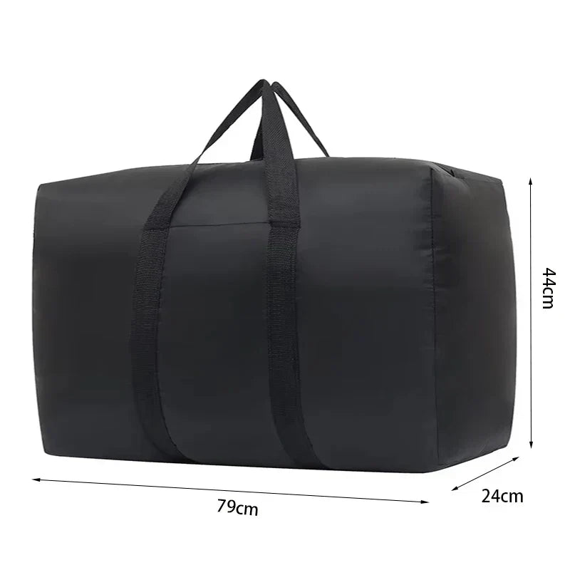 Large Foldable Water Resistant Travel Duffel Bag