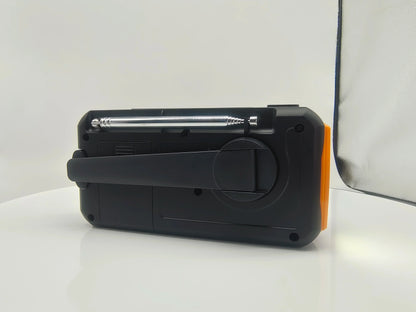 Portable Solar Powered Emergency FM Radio