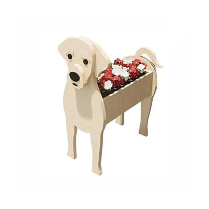 Cute Dog Planter Pot - Fun Animal Flower Holder