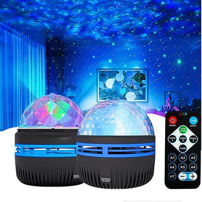 Colorful USB Star Night Light Projector