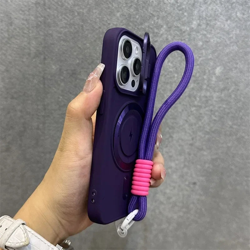 Flexible Magnetic iPhone Lens Case Cover
