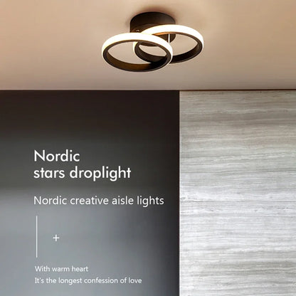 Bright LED Ceiling Lamp - Adjustable Indoor Light Fixtures