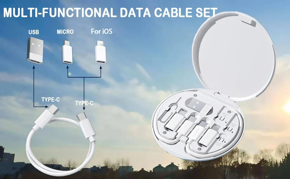 Universal Quick Charge USB Cable Kit