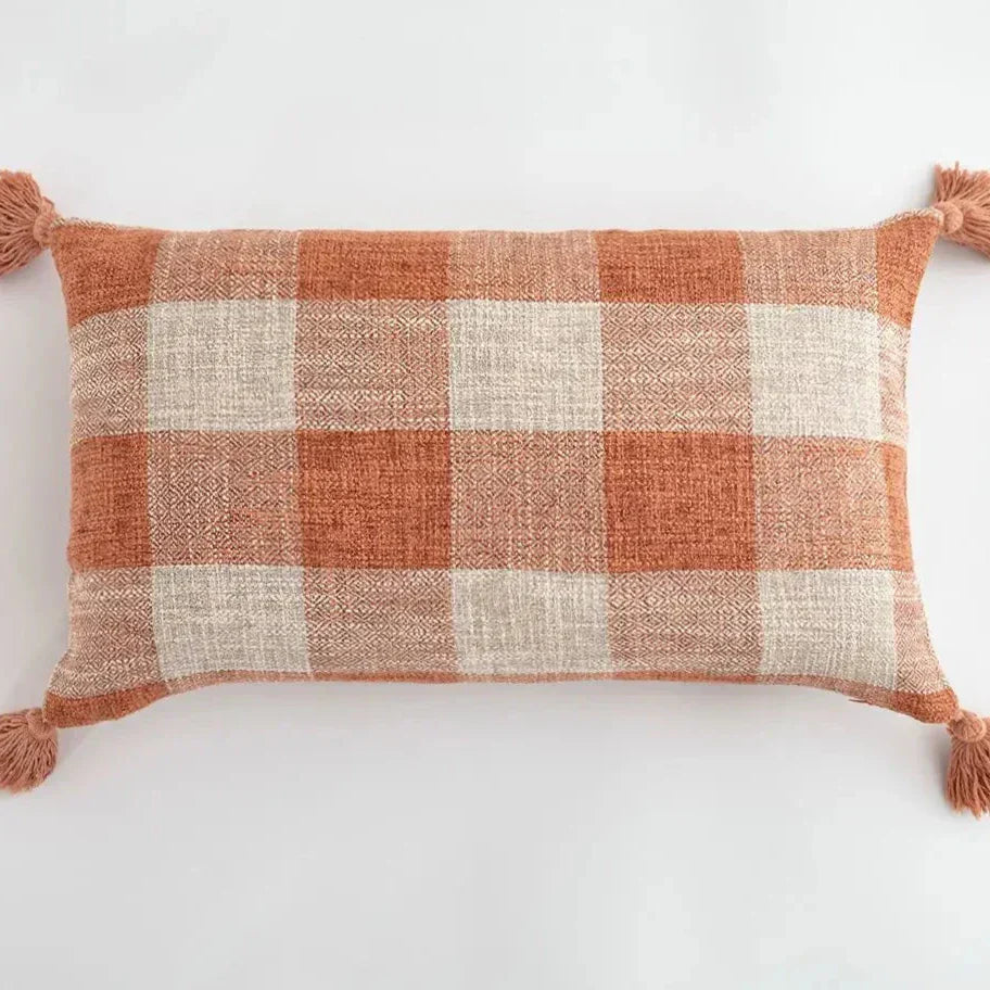 Colorful Fringe Decor Cushion Cover