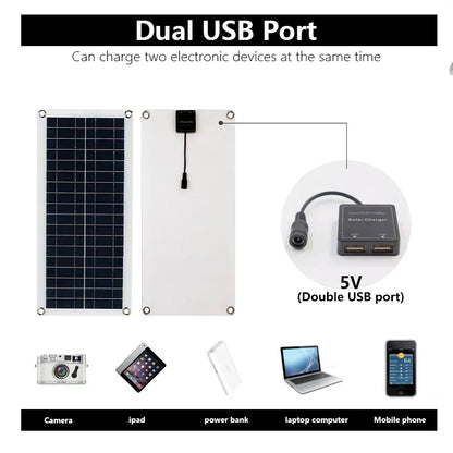 Portable 1200W Thin Flexible Solar Panel