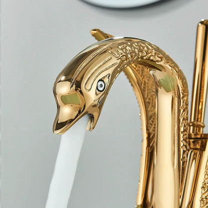 Luxury Chrome Single Handle Bathroom Faucet