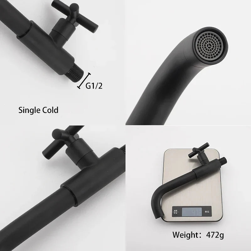 Modern Bathroom Faucet with Cascade Design