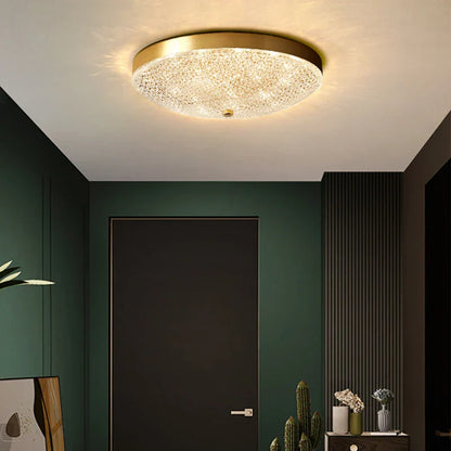 Luxury Gold Crystal Pendant Ceiling Light Fixtures