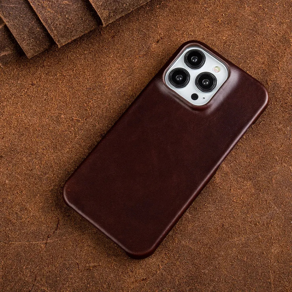 Premium Leather iPhone Case