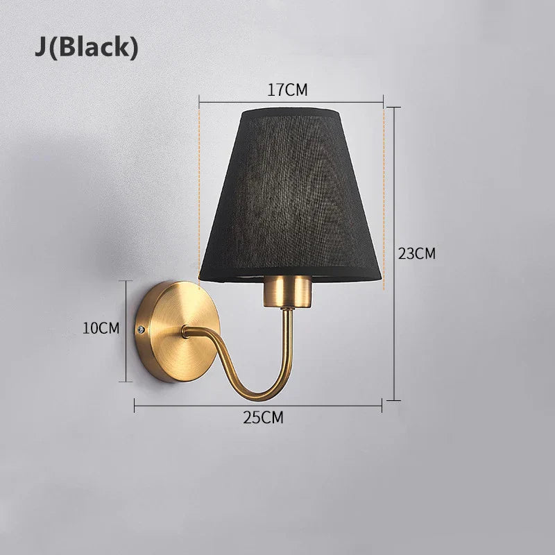 Stylish E27 LED Wall Light