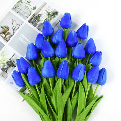 Beautiful Fake Tulip Flowers Arrangement