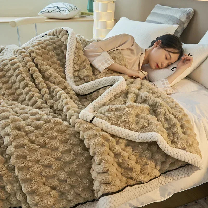 Soft Plush Fall Blanket