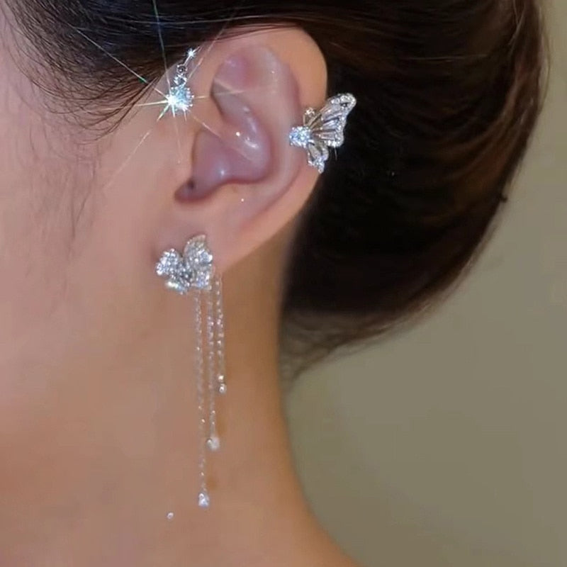 Sparkling Hair Clip | Elegant Ear Accessory