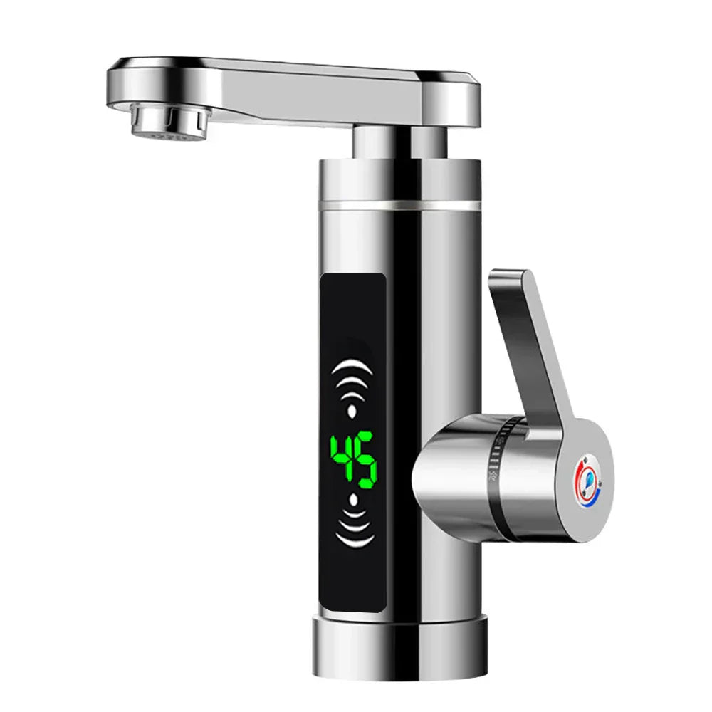 Fast Heat Kitchen Faucet with 360° Rotating Stainless Steel Spout