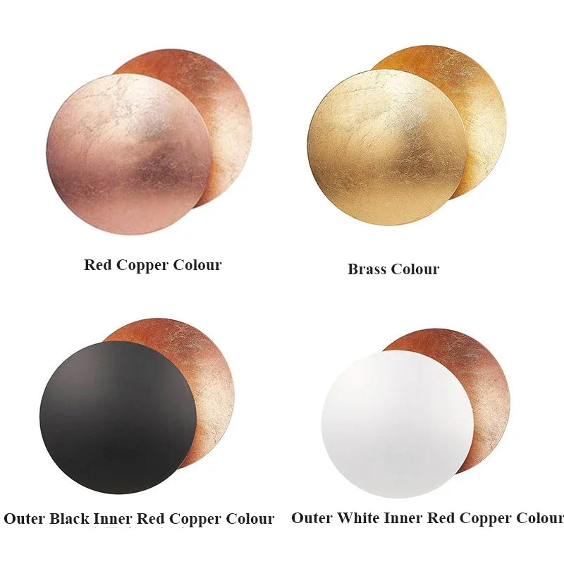 Stylish Round LED Wall Light