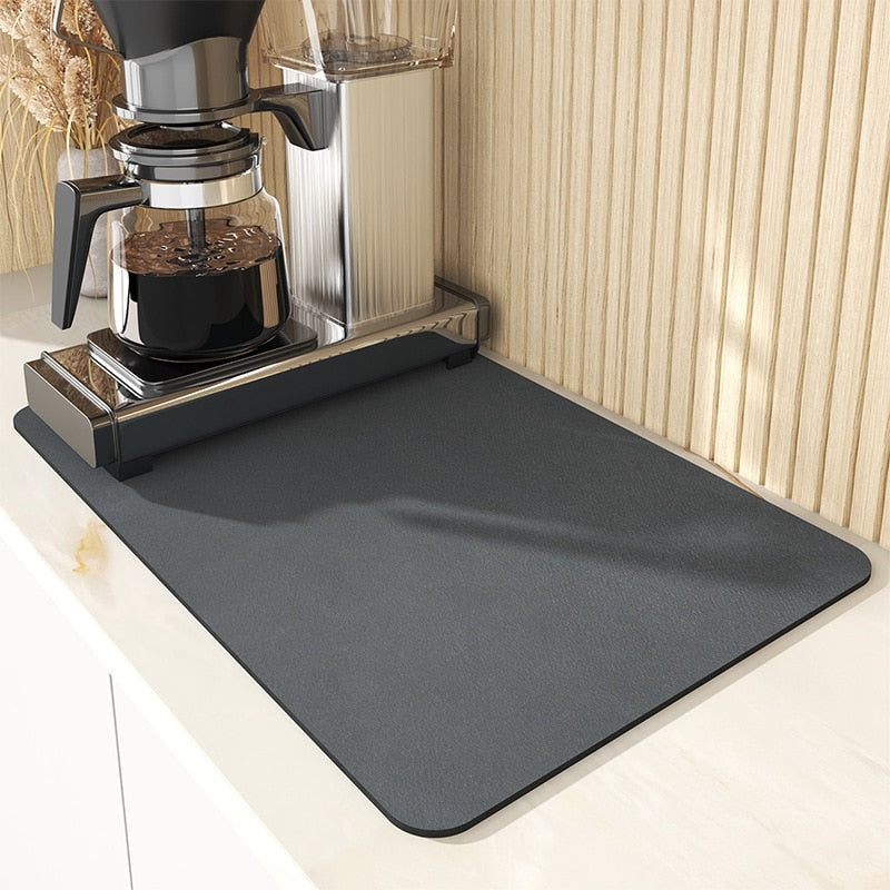Non Slip Kitchen Mat for Dry Dishes