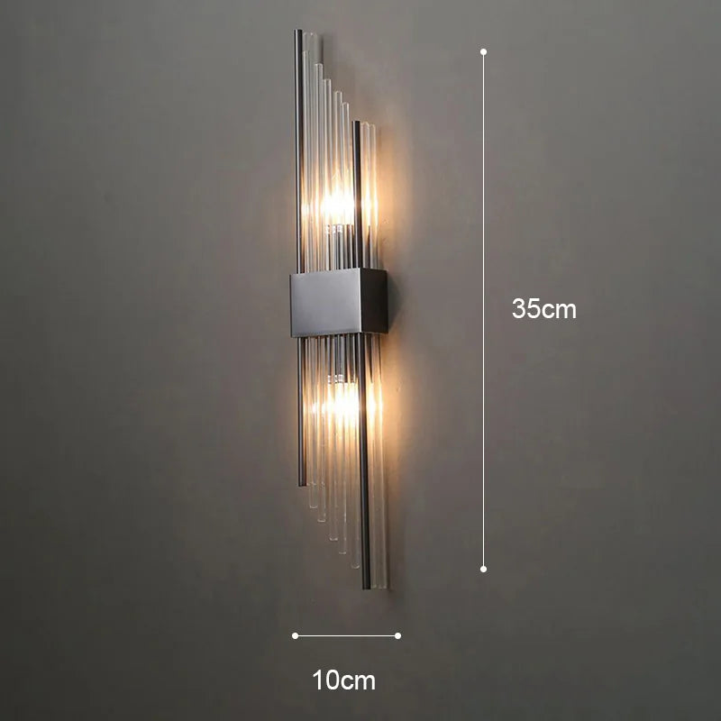 Luxury Golden LED Indoor Wall Lamp