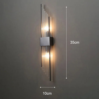 Luxury Golden LED Indoor Wall Lamp