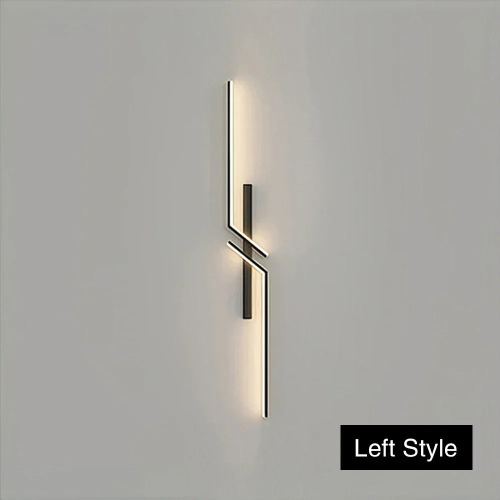 Slim LED Remote Control Wall Lamp