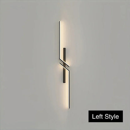 Slim LED Remote Control Wall Lamp
