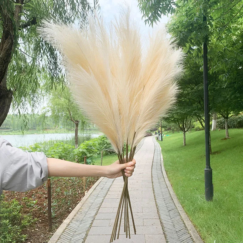 Large Artificial Pampas Grass Decorative Flower Arrangement
