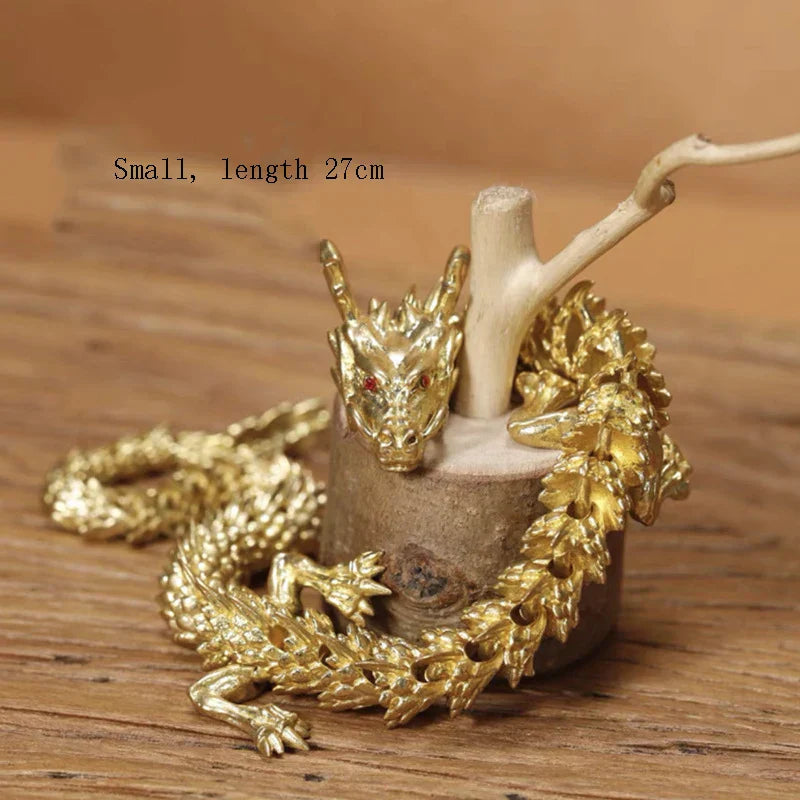 Cofik | 3D Metal Dragon Figurine Home Decoration - Cofik