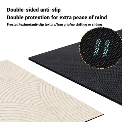 Soft Grip Bathroom Mat Anti-slip Shower Rug