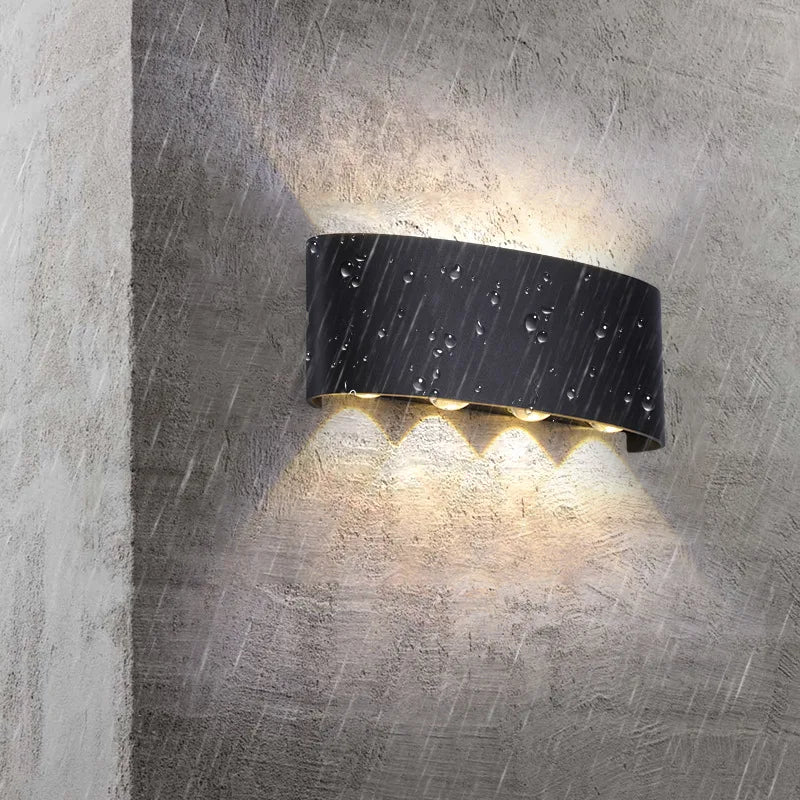 Outdoor LED Wall Light Motion Sensor Waterproof Sconce