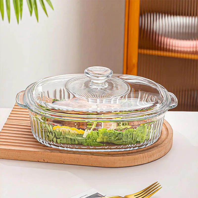 Non-Stick 4-Piece Glass Oven Dish Set