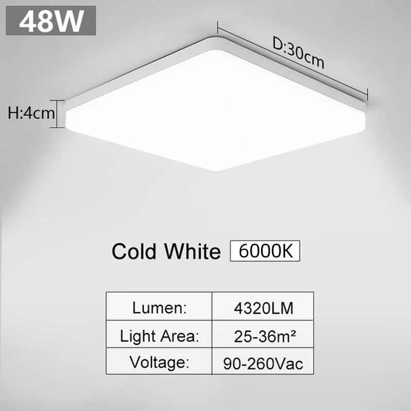 Stylish Square LED Ceiling Light
