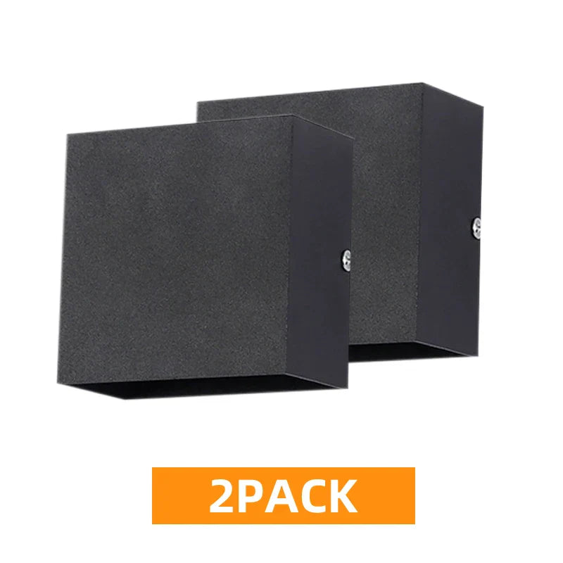 Bright LED Indoor Wall Lights 2-Pack 6W