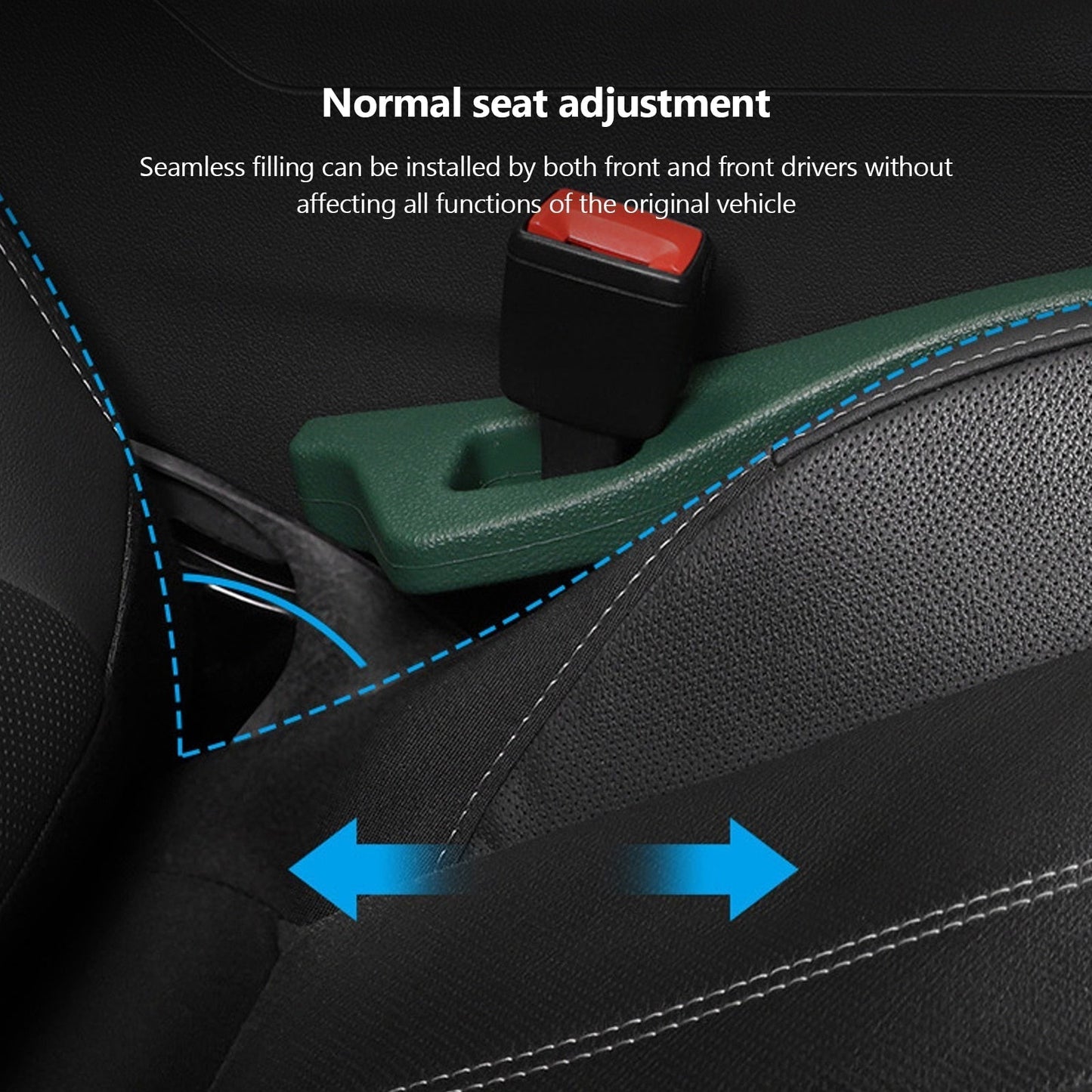 Premium Car Seat Gap Organizers 2 Pack