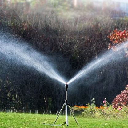 Easy Use Auto Rotating Lawn Sprinkler with Tripod