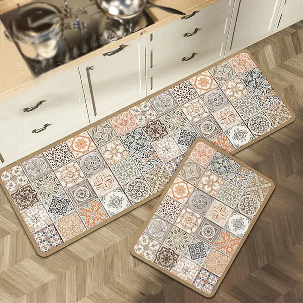 Grip Kitchen Mats and Runners - Waterproof Floor Covers