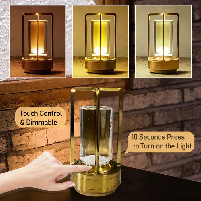 Cozy Cordless Scandinavian LED Desk Lamp