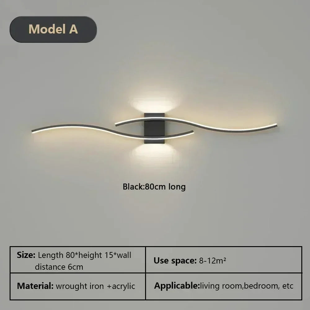 Contemporary LED Wall Light Fixture